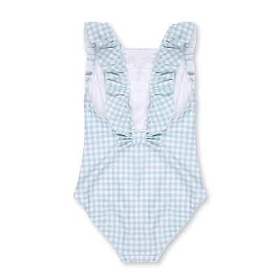 Ricicli la neonata tutta di modo del costume da bagno di Lycra del bambino in un servizio dell'OEM del costume da bagno fornitore